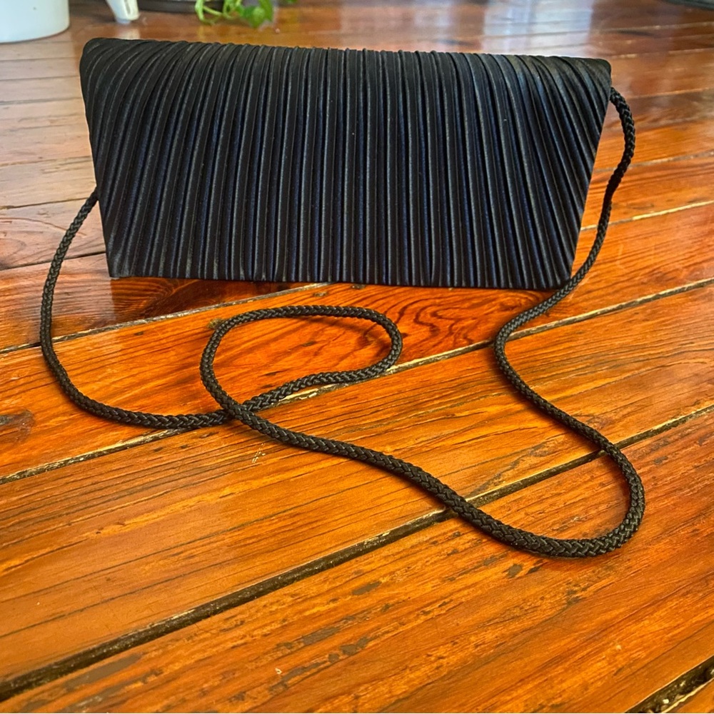 Bijoux Terner Black Formal Clutch Crossbody Purse